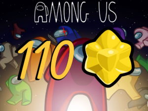 ⭐️110 звёзд в Among Us⭐️Все платформы⭐️Безопасная покупка⭐️